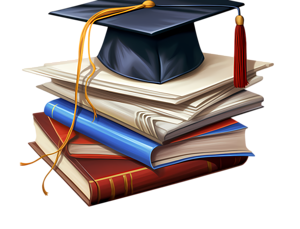 Graduation transparent png images for Back to School